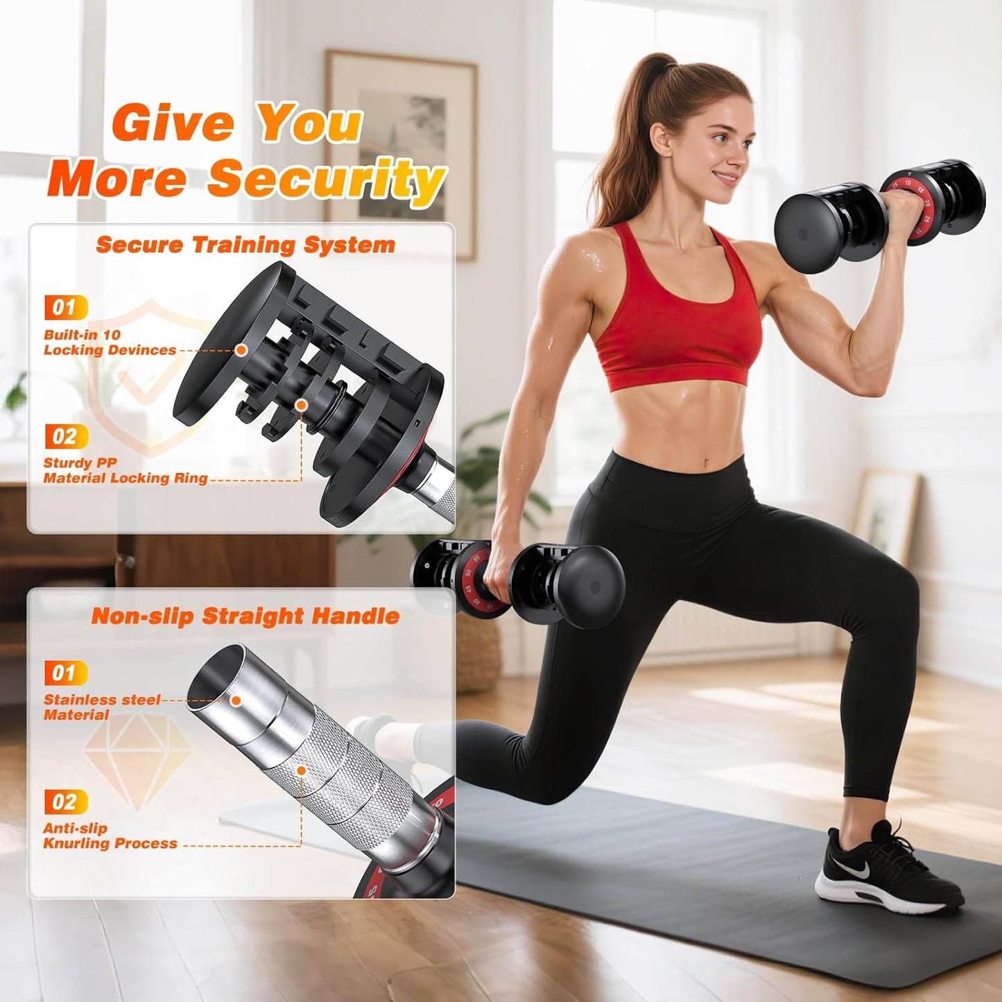 XDDIAS Adjustable Dumbbell